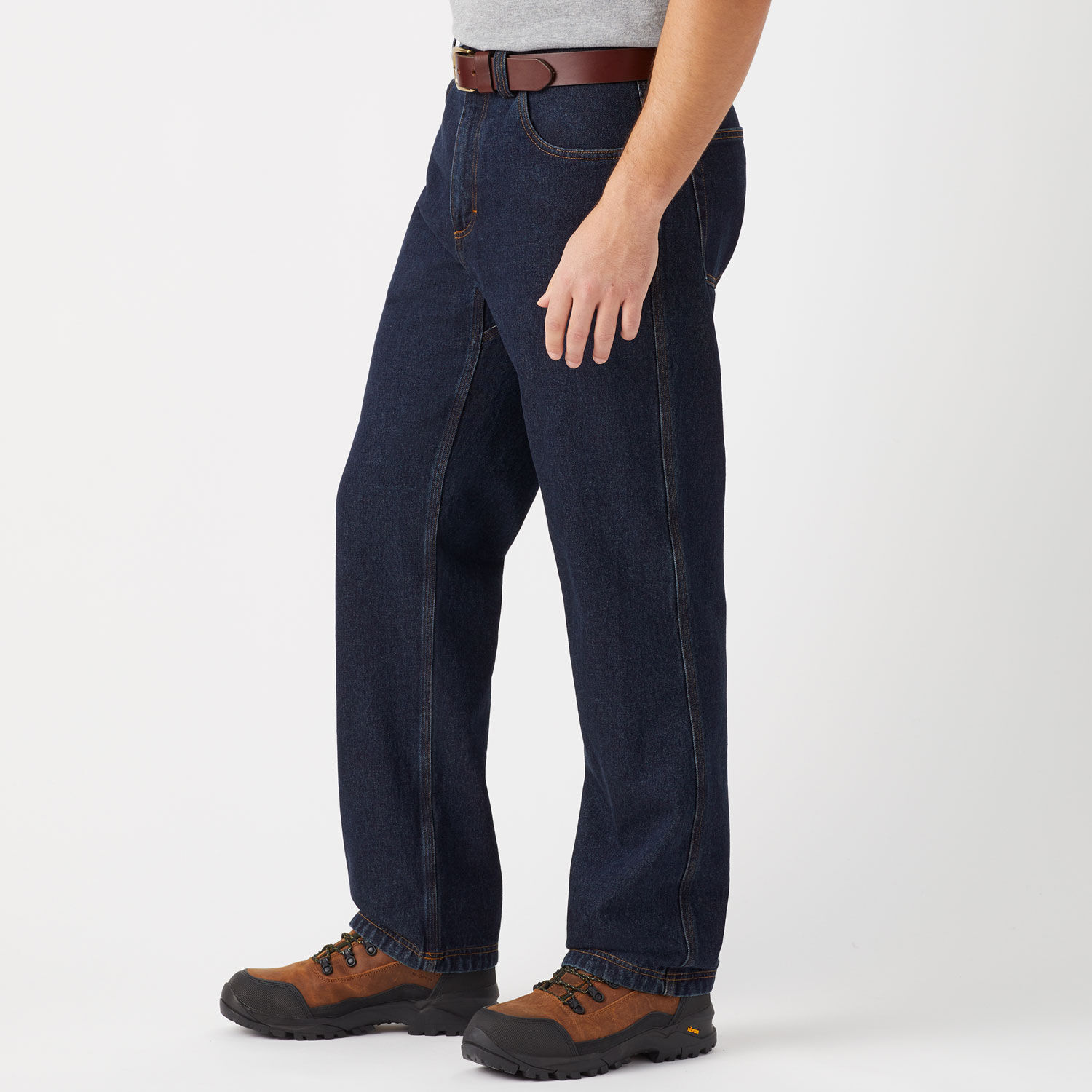 Navy Solid Full Length Casual Men Regular Fit Jeans - Selling Fast at  Pantaloons.com